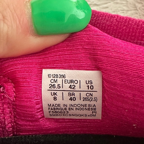 Women’s ASICS Gel Nimbus in Pink Running Shoes Size 10 - Picture 5 of 5